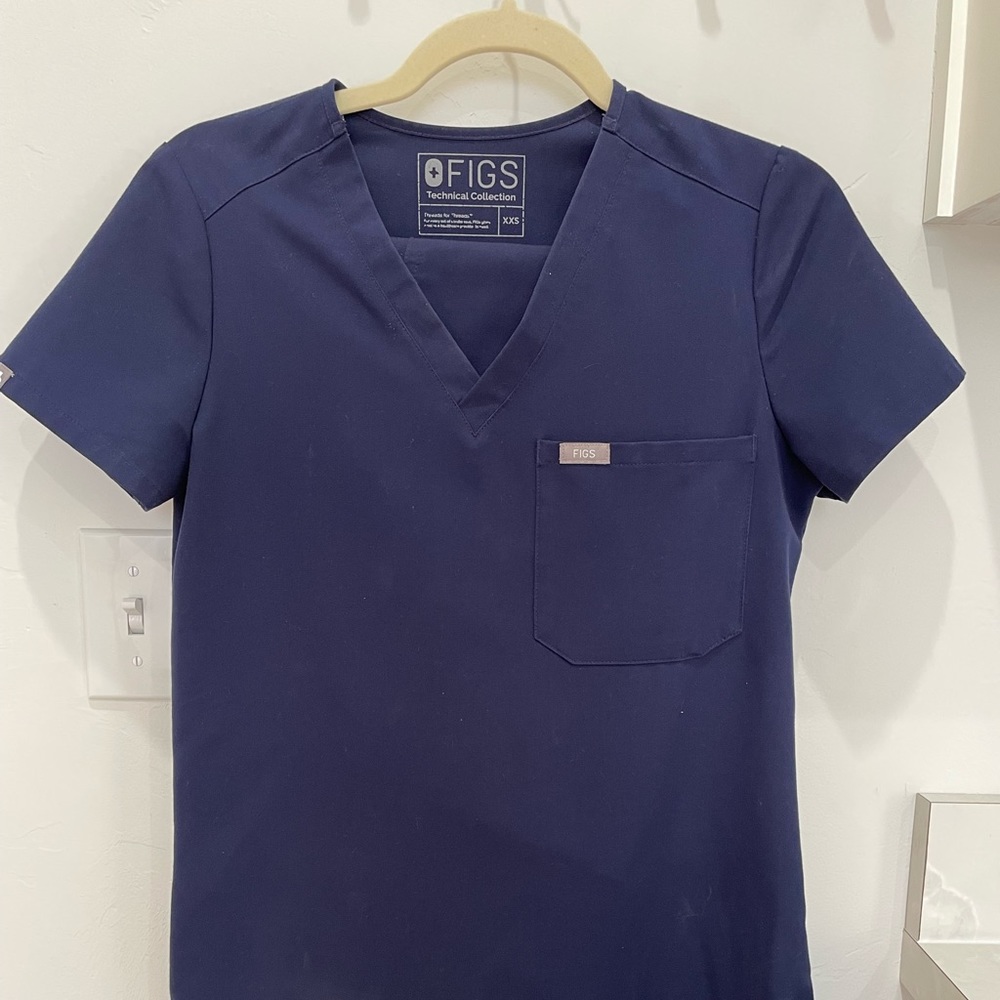 Figs Navy Blue Set XXS/XXSP